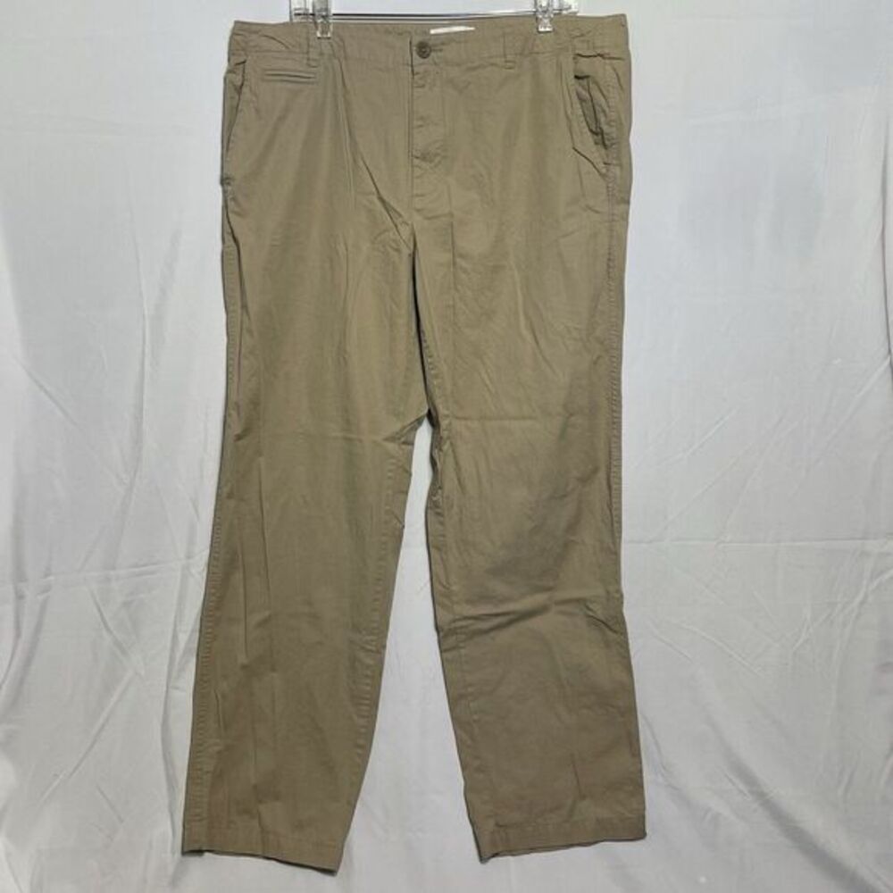 CALVIN‎ KLEIN Pants Mens Size 38x32 Tan Chino Classic Dad Casual Office Career